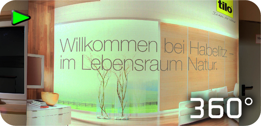 Zum Relaunch Virtueller 360° Panorama Rundgang Habelitz Holz 
