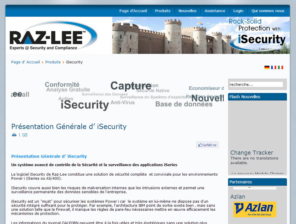 Webdesign Razlee International